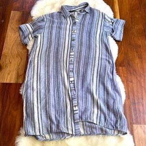 Zara shirt dress size small